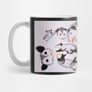 Watercolour Possums Mug